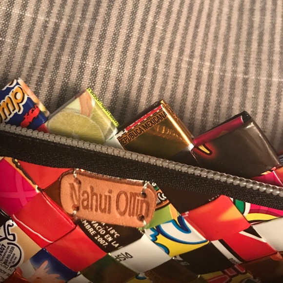 Wristlet made from candy wrappers! - Picture 3 of 3