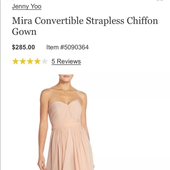 Jenny Yoo designer formal/bridesmaid dress - Picture 7 of 7