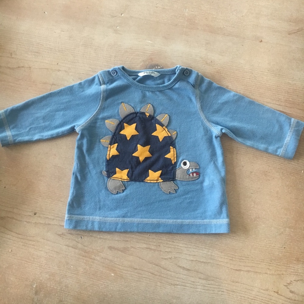 Baby Boden monster tshirt