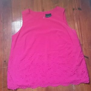 Cyntia Rowley Pink sleeveless blouse