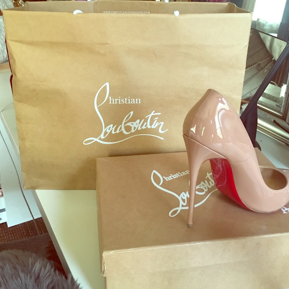 Christian louboutins Nude So Kate's