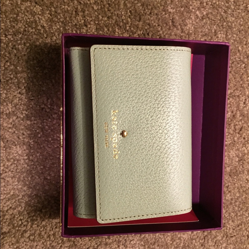 Light blue kate spade wallet