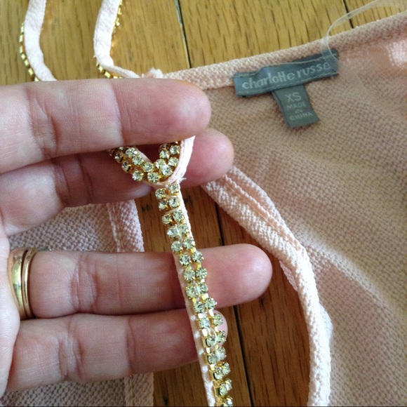 ✨Sexy Rhinestone Choker Bodysuit✨ - Picture 6 of 8