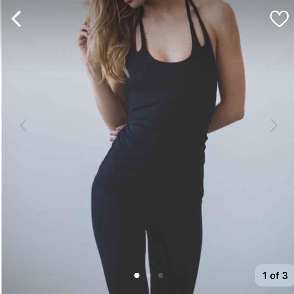 SOLD *Montiel Activewear Teardrop Cami Yoga