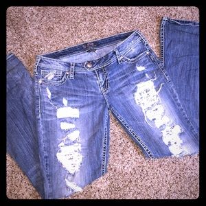 Miss Me Tuesday distressed lace  🥀