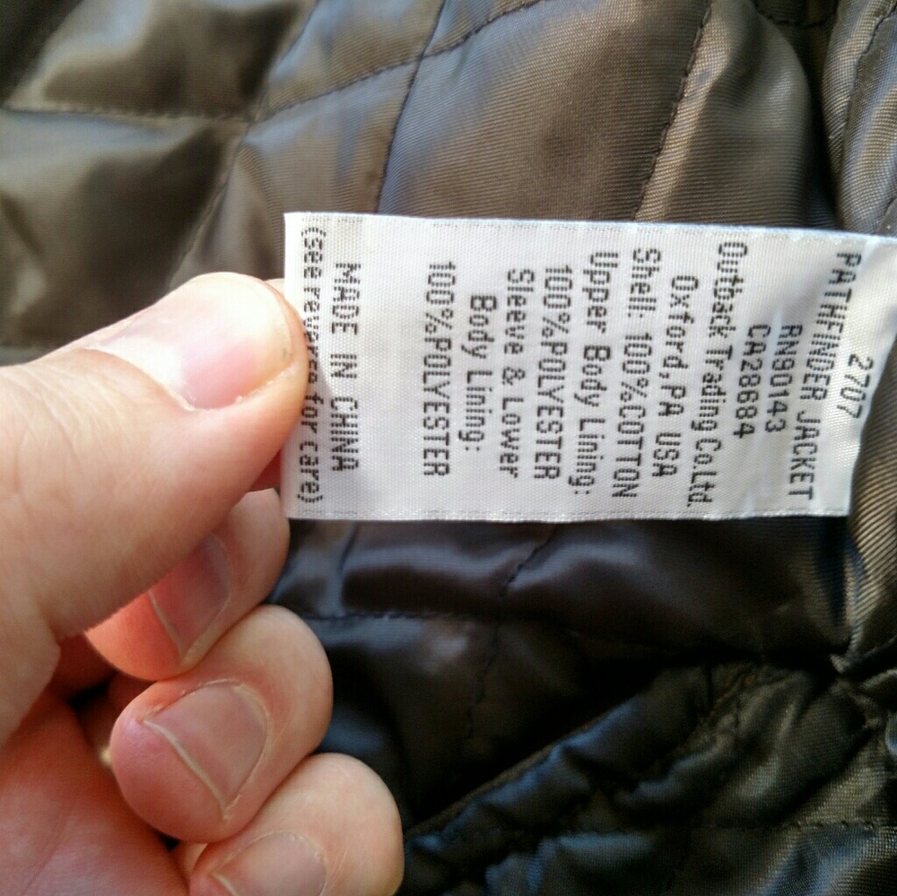Outback trading company oilskin jacket XXL - Picture 6 of 8