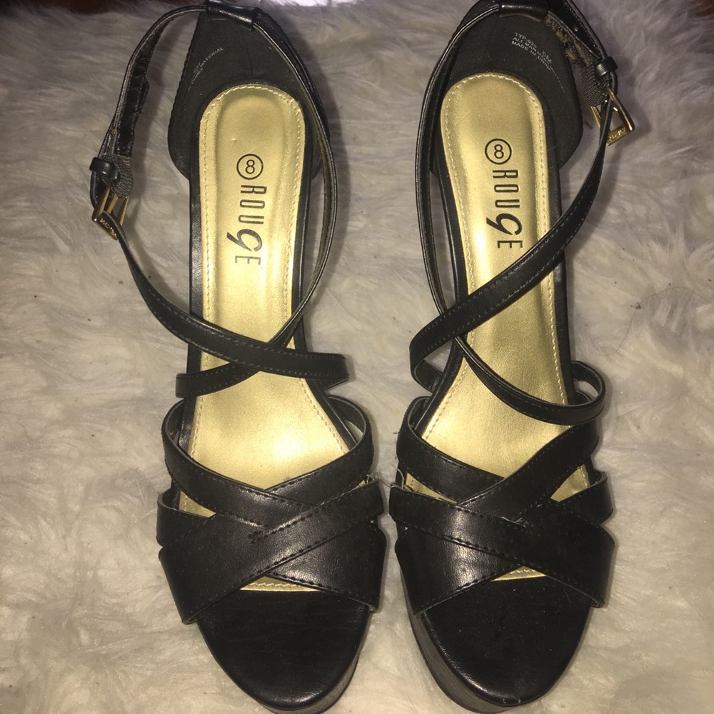 Tall Black Heels