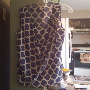 ⚡⚡⚡⚡FINAL SALE Multicolored loft blouse ⚡⚡⚡