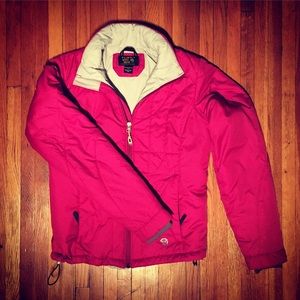 Womens Mountain Hard Wear Insulated Coat.