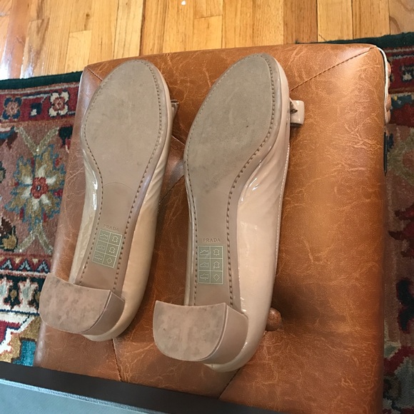 Prada patent leather heels original