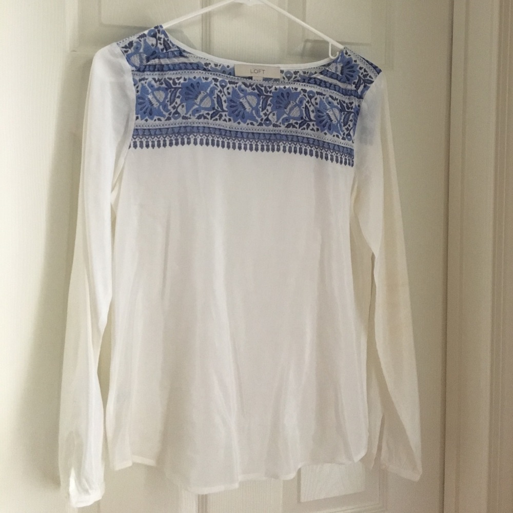 Loft lightweight long sleeved top