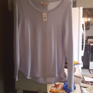 Light blue loft sweater