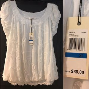 Studio M White Blouse