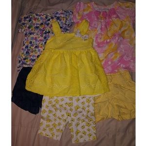 EUC 3T girl bundle of 3 outfits shorts