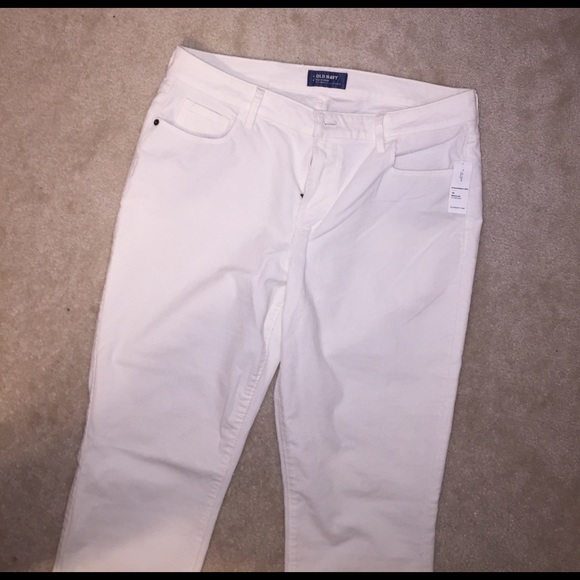 BRAND NEW WHITE/CREME PANTS - size 14 regular - Picture 3 of 4
