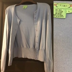 Tibi cardigan in Light blue