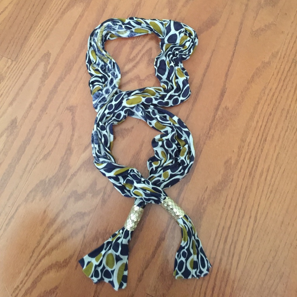 Bling tassel scarf