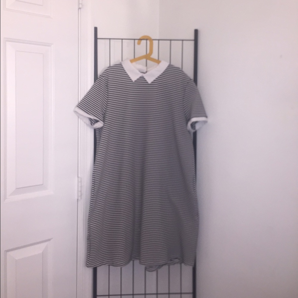 Collared Shirt Dress