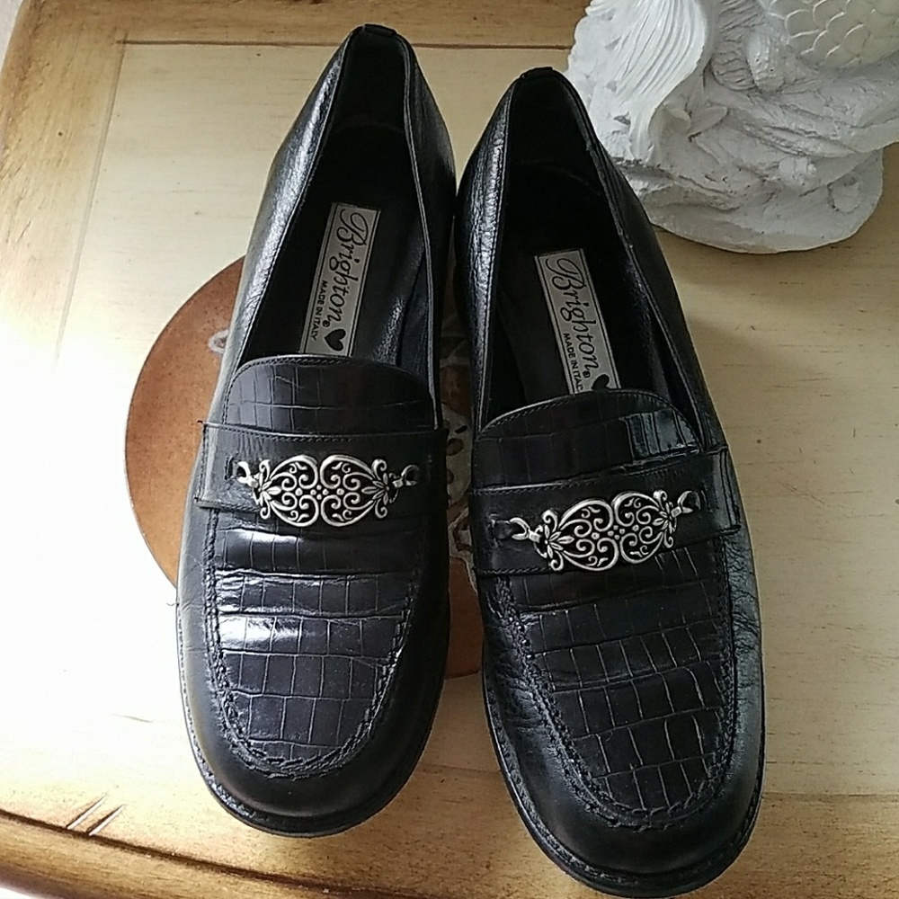 Brighton loafers in black made in Italy