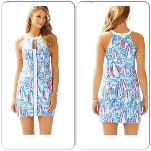 Lilly Pulitzer Red Right Return Pearl shift