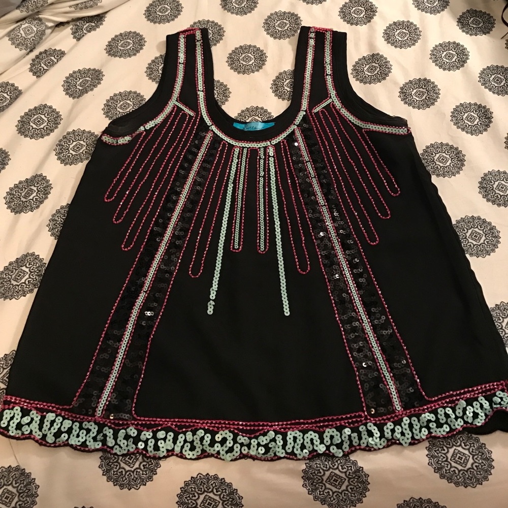 Beaded Tank Top