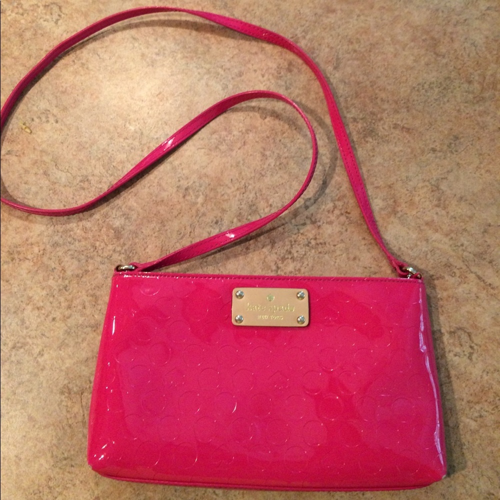 Kate spade purse. Pink. Like new.
