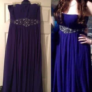 Royal Purple formal dress