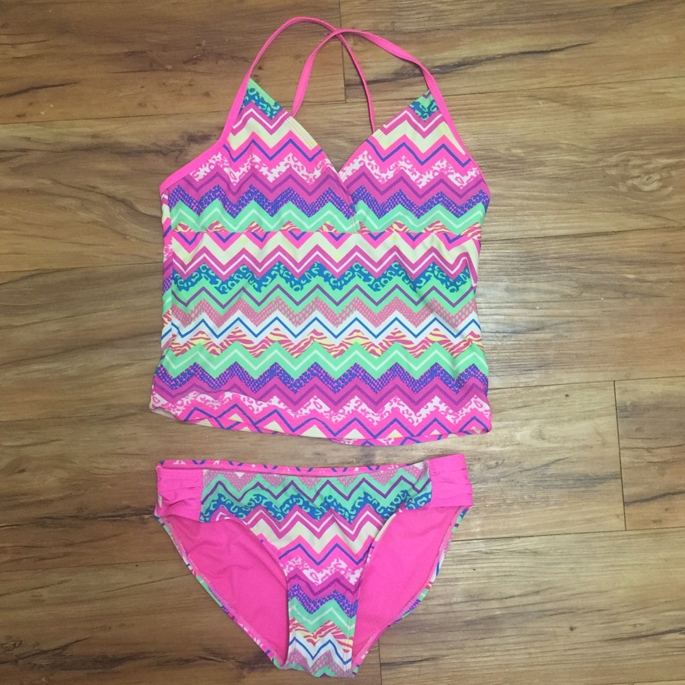 Chevron Tankini