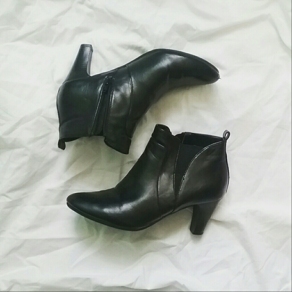 Leather Booties