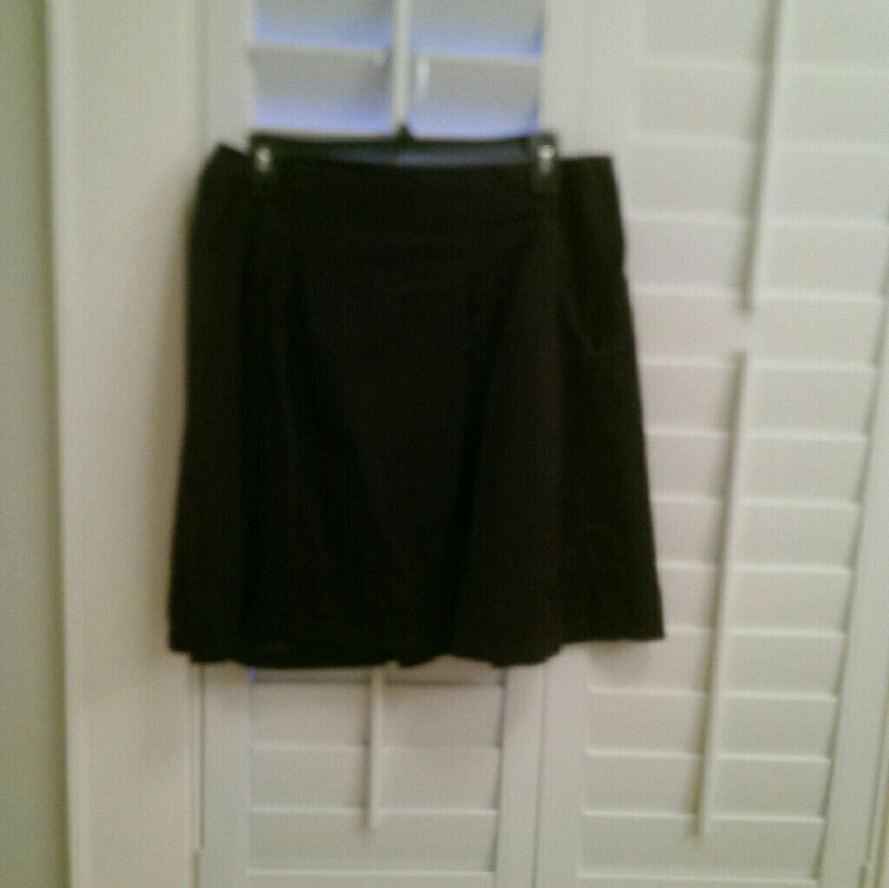 Dark purple mini skirt