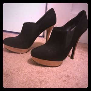 Rachel Roy Black Booties