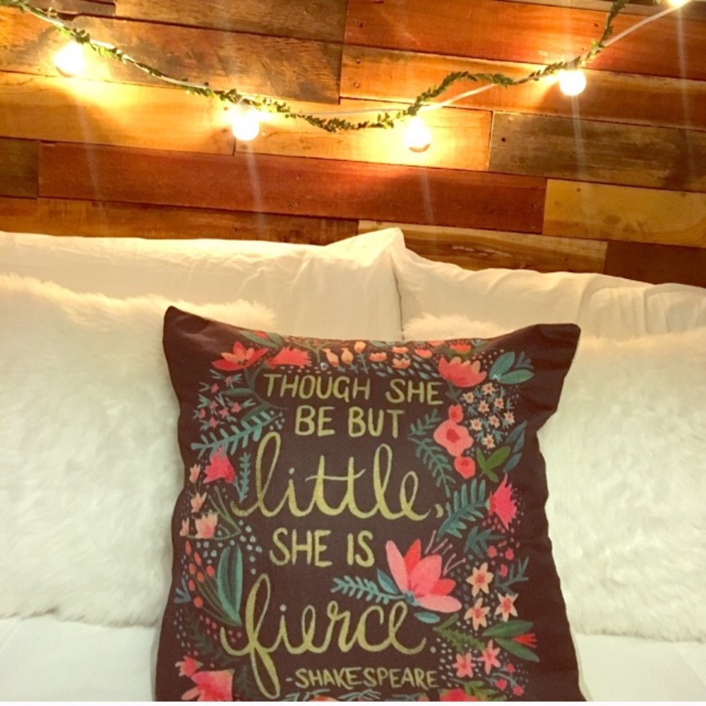 Floral Pillow Case!
