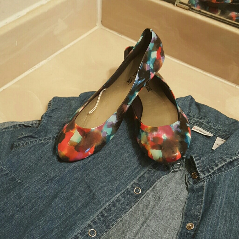Colorful flats