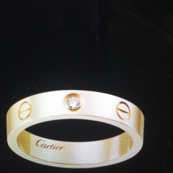 Cartier yellow gold love band ring 51 - Picture 2 of 6