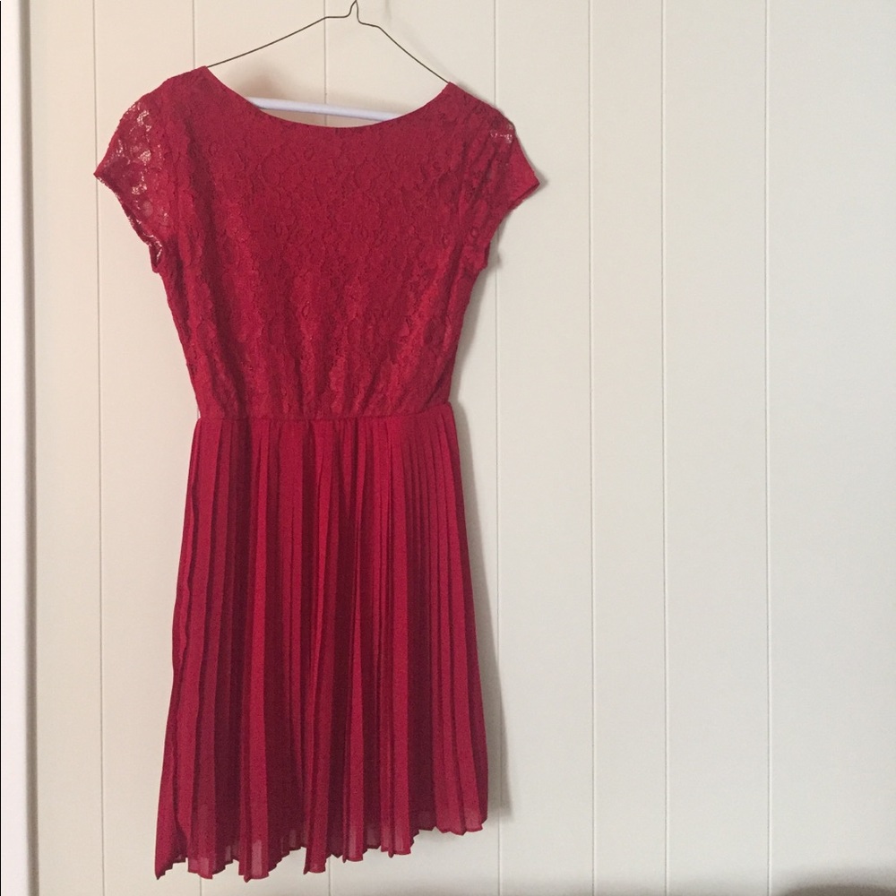 Semi formal red dress: Francesca's