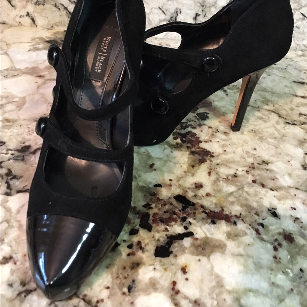 Black heels