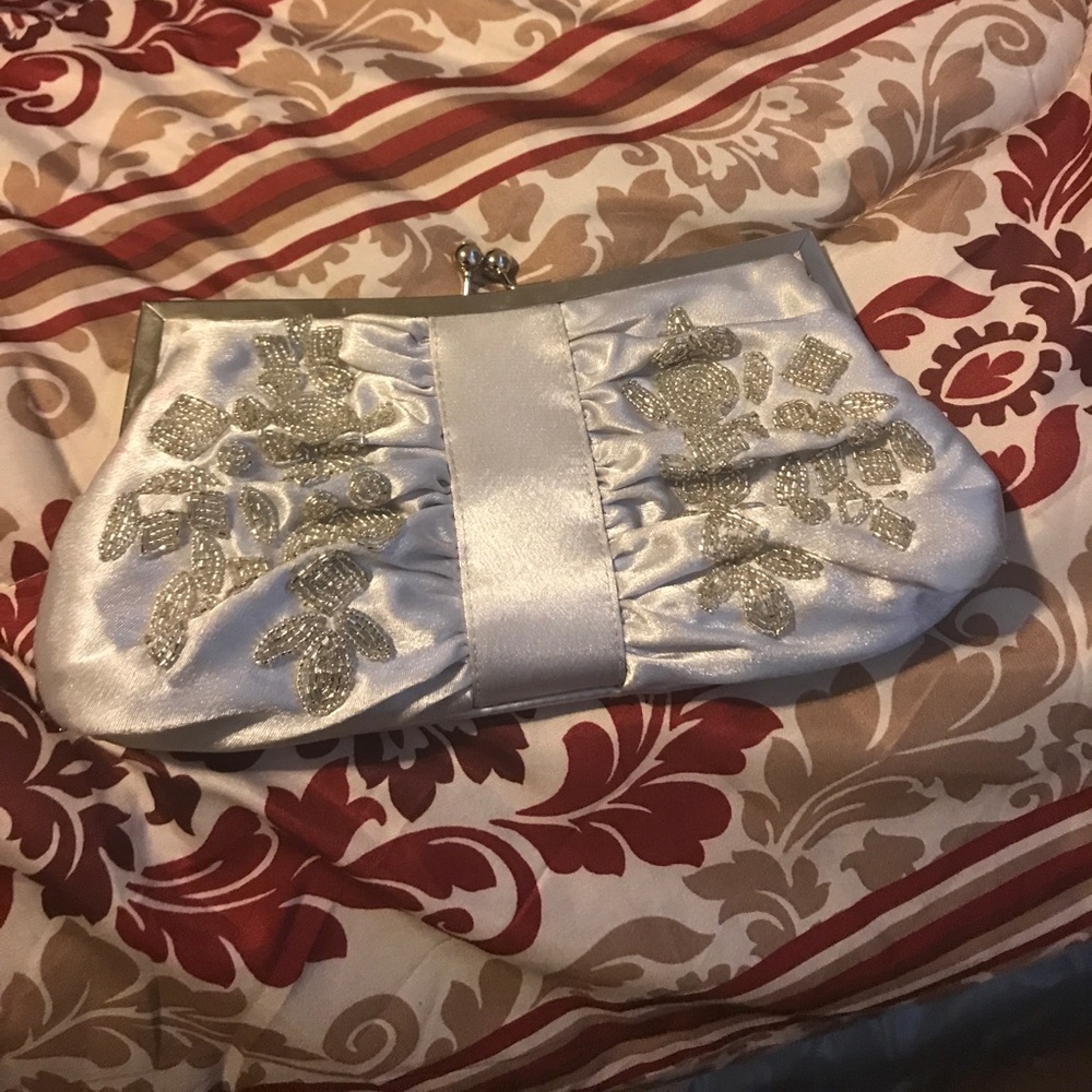 Silver Clutch
