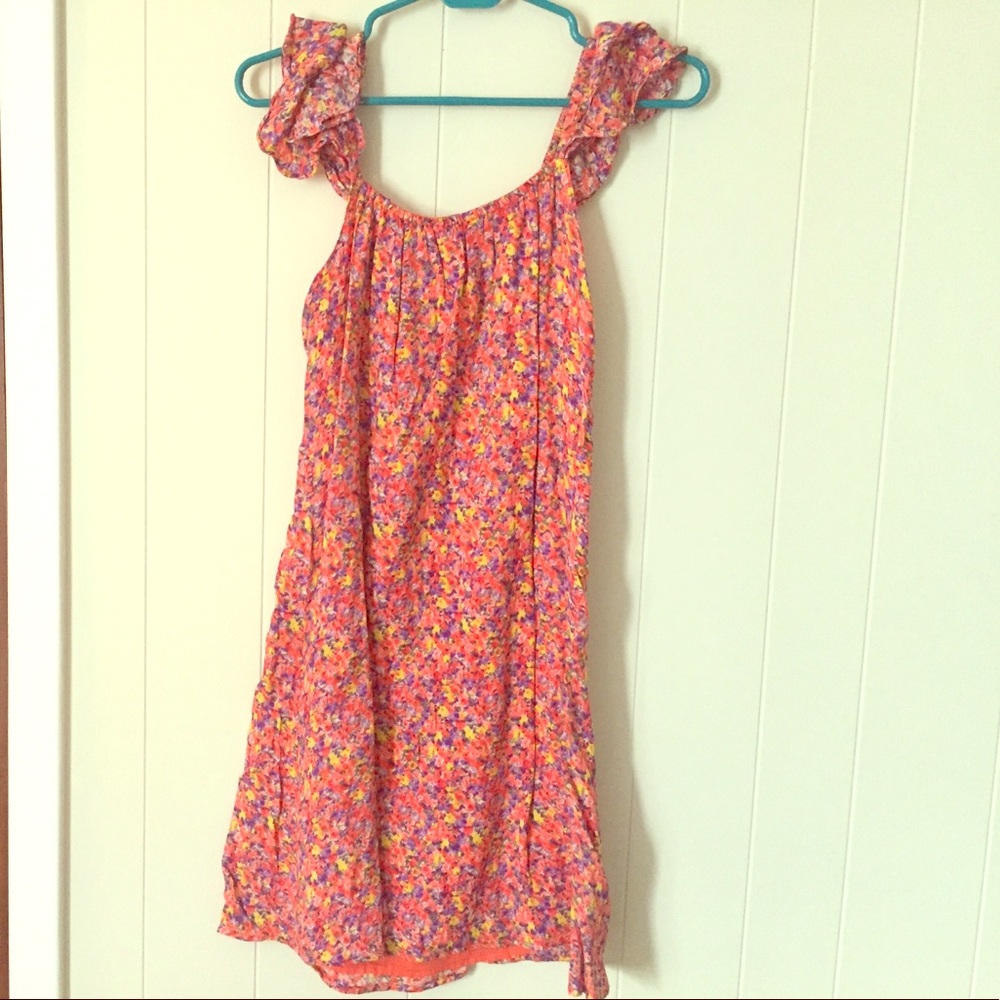 Floral spring casual dress