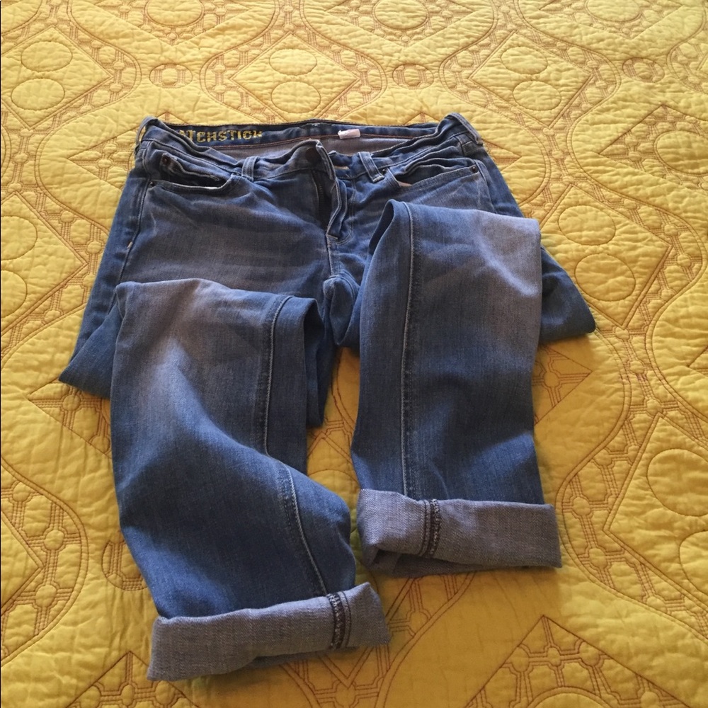 J.Crew Match stick jeans