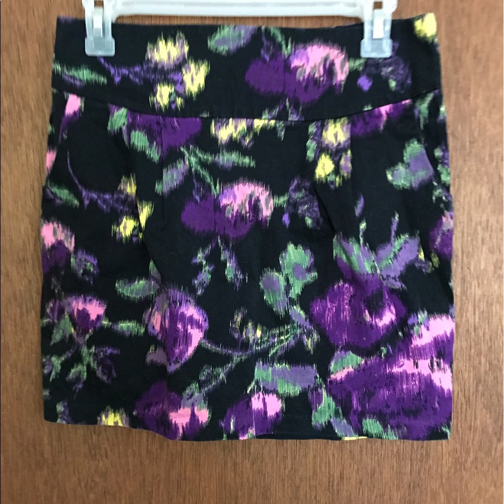 Floral Pencil Skirt