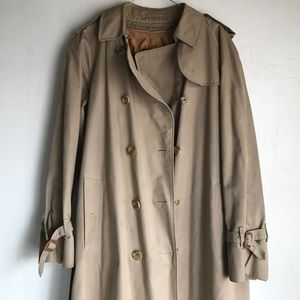 Vintage Burberry's trench rare plaid