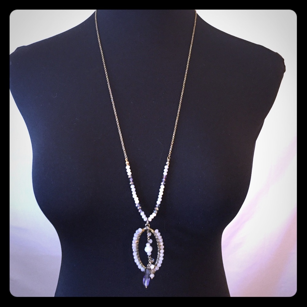 Long Oval Necklace