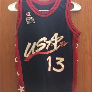 SHAQ retro USA jersey! Sz YM