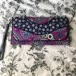 Vera Bradley Boysenberry Clutch
