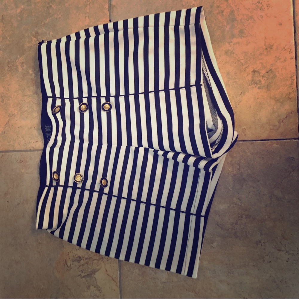 High waisted shorts