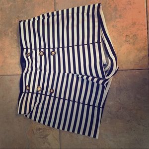 High waisted shorts