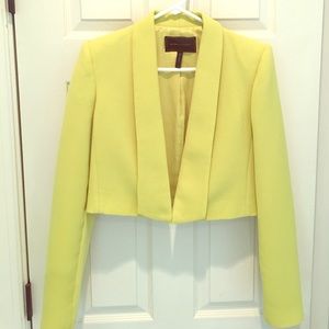Yellow BCBG blazer