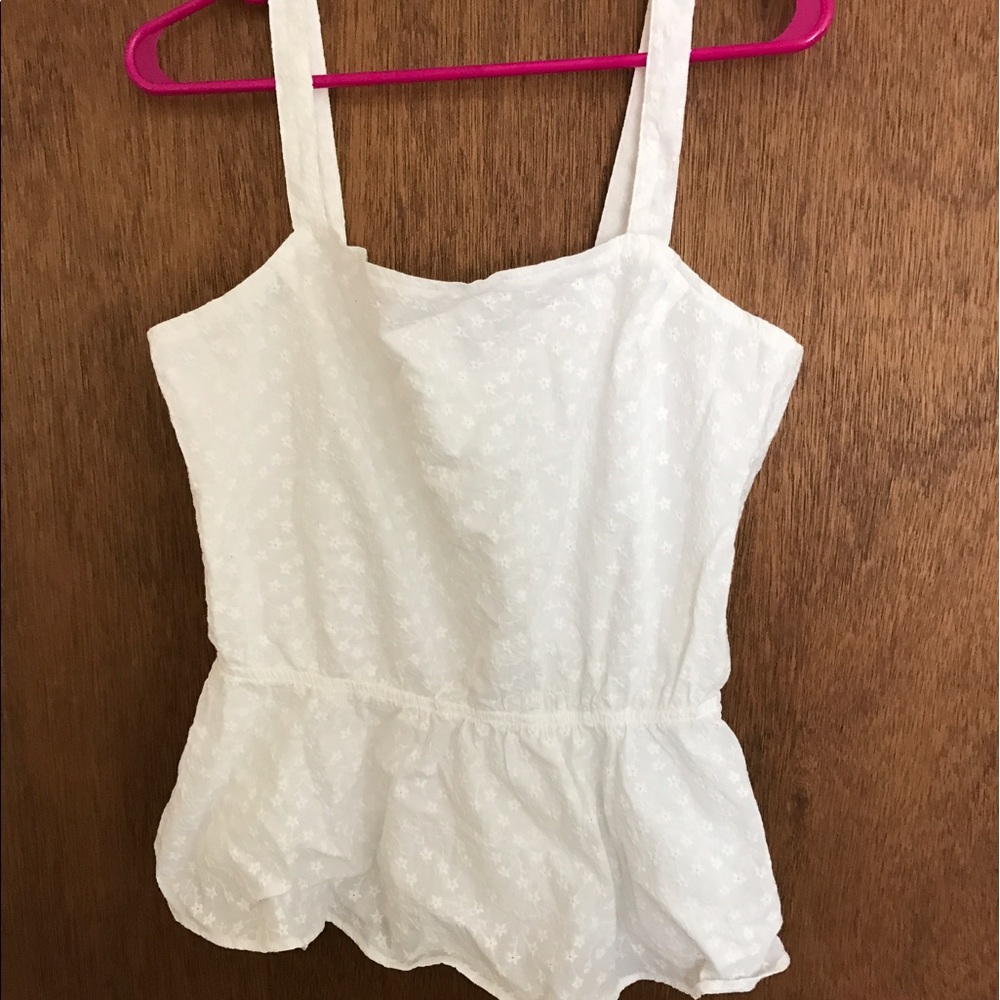 White Levi's Tank