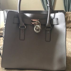 Michael Kors Saffiano Hamilton Large Tote
