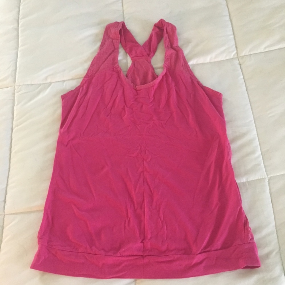 Lululemon Athletica - Size L Pink Athletic Tank